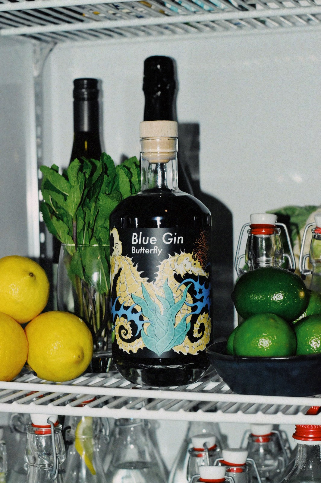 Blue gin Bitterfly